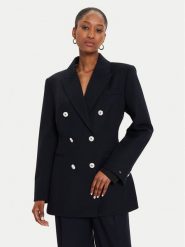 Tommy Hilfiger Marynarka WW0WW42245 Granatowy Slim Fit. Niebieskie marynarki i żakiety Tommy Hilfiger, bez wzorów, z syntetyku, bez ramiączek. Za 1,189.00 zł.