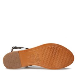 Sandały Les Tropeziennes. Białe sandały Les Tropeziennes, bez wzorów, bez obcasa, na płaskiej podeszwie, bez zapięcia. Za 329.99 zł.