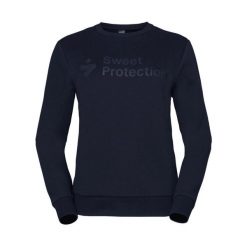 Bluza damska Sweet Protection Sweet Crew. Niebieskie bluzy SWEET PROTECTION, na zimę, bez wzorów, eleganckie, bez ramiączek, bez kaptura. Za 383.00 zł.