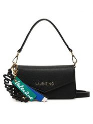 Valentino Torebka Ryta Re VBS9UI09 Czarny. Czarne torebki klasyczne Valentino, bez wzorów, ze skóry, bez dodatków. Za 549.99 zł.