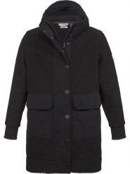 DOLOMITE Parka "Polar" w kolorze czarnym rozmiar: XL. Czarne bluzy z polaru Dolomite, xl, bez wzorów, z polaru. Za 273.59 zł.