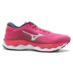 Buty do biegania WAVE SKY 5. Czerwone buty do biegania Mizuno, bez wzorów, bez zapięcia, do biegania, mizuno wave. W wyprzedaży za 637.40 zł.