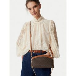 Torebka MICHAEL Michael Kors. Brązowe torebki klasyczne MICHAEL Michael Kors, bez wzorów, klasyczne, bez dodatków. Za 879.99 zł.