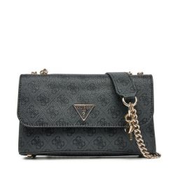 Torebka Guess. Szare torebki klasyczne Guess, z aplikacjami, klasyczne, bez dodatków. Za 349.99 zł.