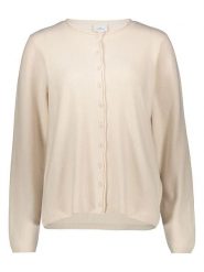 ONLY Carmakoma Kardigan w kolorze beżowym rozmiar: M-46/48. Brązowe swetry Only Carmakoma, m, bez wzorów, z materiału, bez ramiączek. Za 86.99 zł.