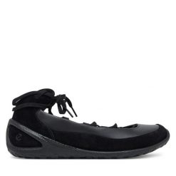 Baleriny ECCO. Czarne baleriny ECCO, bez wzorów, bez obcasa, bez zapięcia. Za 419.99 zł.