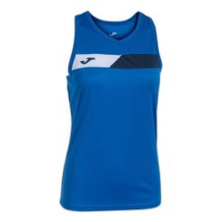 Damski tank top Joma. Niebieskie topy Joma, xs, bez wzorów, bez kołnierzyka, bez ramiączek. Za 39.99 zł.