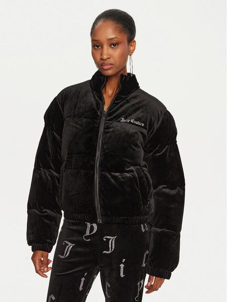 Juicy Couture Kurtka zimowa Margo JCOIJ224556 Czarny Regular Fit. Czarne kurtki Juicy Couture, na zimę, xl, bez wzorów, z syntetyku, bez kaptura. Za 749.99 zł.