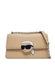KARL LAGERFELD Torebka A1W30498 Beżowy. Brązowe kopertówki KARL LAGERFELD, bez wzorów, ze skóry, wizytowe, bez dodatków. Za 709.99 zł.