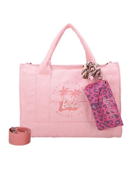 Fritzi aus Preußen Torebka "Limited Barbie" w kolorze jasnoróżowym - 40 x 29 x 14 cm rozmiar: onesize. Różowe torebki klasyczne Fritzi aus Preußen, bez wzorów, z bawełny, przez ramię, z tłoczeniem, bez dodatków. Za 175.26 zł.