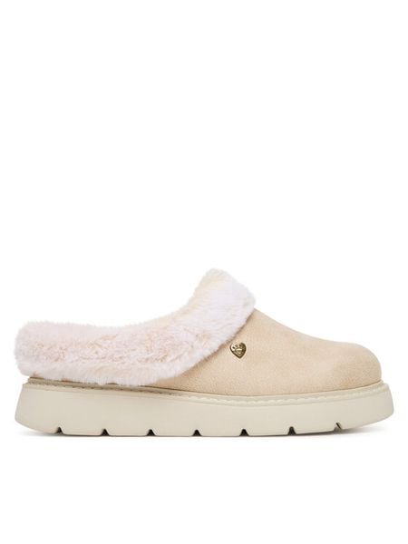 Skechers Kapcie Keepsakes Lite 114762/OFWT Écru. Kapcie Skechers, bez wzorów, ze skóry. Za 169.99 zł.