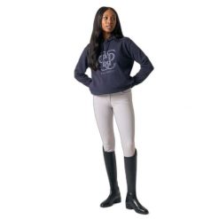 Bluza damska z kapturem PS of Sweden Amanda. Niebieskie bluzy PS OF SWEDEN, bez wzorów, z kapturem, do jazdy konnej. Za 570.50 zł.