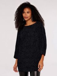 Apricot Sweter w kolorze czarnym rozmiar: S. Czarne swetry Apricot, s, bez wzorów, bez ramiączek. Za 88.02 zł.