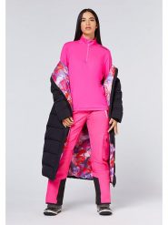 Chiemsee Bluza polarowa w kolorze różowym rozmiar: XS. Różowe bluzy bez kaptura Chiemsee, xs, bez wzorów, z polaru, bez kaptura. Za 61.75 zł.