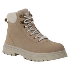 Zamszowe Buty Damskie Whinton. Brązowe buty trekkingowe Regatta, z materiału, bez zapięcia. Za 389.99 zł.
