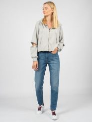 Tommy Hilfiger Jeansy "Gramercy Izzy" | WW0WW34547 | Gramercy Izzy | Kobieta | Niebieski. Niebieskie jeansy Tommy Hilfiger, bez wzorów, z bawełny. W wyprzedaży za 249.00 zł.