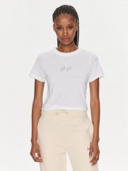 Hugo T-Shirt Classic 50508289 Biały Regular Fit. Białe t-shirty Hugo, m, bez wzorów, z bawełny, bez kołnierzyka, bez ramiączek. Za 129.99 zł.