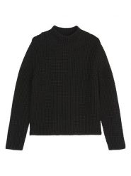 Marc O´Polo Sweter w kolorze czarnym rozmiar: L. Czarne swetry l, bez wzorów, z bawełny, bez ramiączek. Za 211.31 zł.