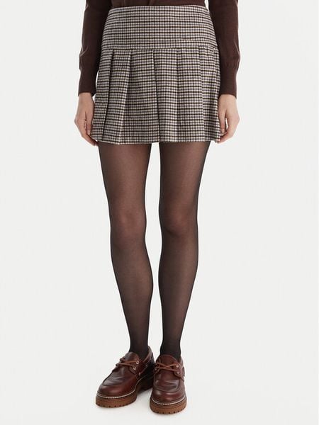 MAX&Co. Spódnica mini Canto 2526106064200 Brązowy Regular Fit. Brązowe spódnice MAX&Co., bez wzorów, z syntetyku, mini. Za 679.99 zł.