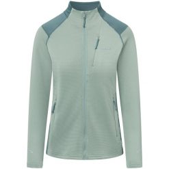 Bluza damska VIKING Birger Lady rozpinana. Zielone bluzy bez kaptura Viking, l, bez wzorów, z elastanu, bez kaptura, na fitness i siłownię. Za 251.89 zł.