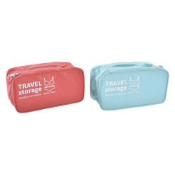 Torba Podróżna DKD Home Decor Bielizna Poliester (27 x 13 x 11 cm) (2 Sztuk). Torby podróżne dkd home decor, bez wzorów, z poliesteru. Za 132.00 zł.