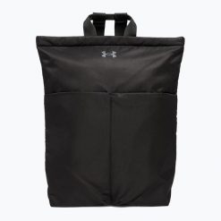 Plecak miejski damski Under Armour Studio Lite. Czarne plecaki Under Armour, bez wzorów, bez dodatków. Za 119.99 zł.