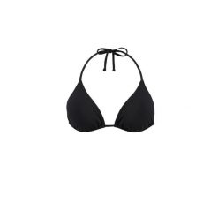 Damski trójkątny top do kostiumu kąpielowego Barts Solid. Czarne bikini Barts, bez wzorów. Za 162.50 zł.