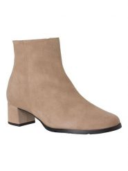 HASSIA Skórzane botki "Milano" w kolorze beżowym rozmiar: 36. Brązowe botki HASSIA, bez wzorów, ze skóry, eleganckie, bez obcasa, bez zapięcia. Za 404.99 zł.