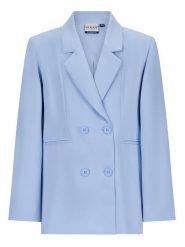 Retour Płaszcz przejściowy "Dolores" w kolorze błękitnym rozmiar: 122/128. Niebieskie płaszcze Retour, bez wzorów, bez kaptura. Za 173.99 zł.