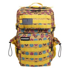 Plecak outdoorowy V1 Donuts 45L. Żółte plecaki ELITEX TRAINING, bez wzorów, bez dodatków. Za 311.99 zł.