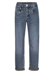Herrlicher Dżinsy "Shyra" - Tapered fit - w kolorze niebieskim rozmiar: W25. Niebieskie jeansy Herrlicher, bez wzorów, klasyczne, z podwyższonym stanem. Za 217.99 zł.