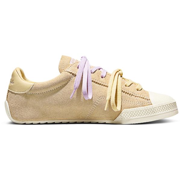 Buty sportowe Converse Chuck Taylor Lo. Żółte buty sportowe lifestyle Converse, bez wzorów, z materiału, bez zapięcia. Za 490.00 zł.