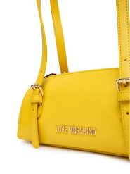 LOVE MOSCHINO Torebka JC4101PP1OLY0411 Żółty. Żółte torebki klasyczne Love Moschino, bez wzorów, ze skóry, bez dodatków. Za 729.99 zł.