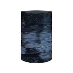 Chusta wielofunkcyjna Buff Original EcoStretch. Niebieskie chusty Buff, na zimę, bez wzorów, sportowe. Za 83.99 zł.