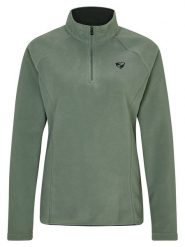 Ziener Bluza polarowa "Jemila" w kolorze zielonym rozmiar: 34. Zielone bluzy bez kaptura Ziener, bez wzorów, z polaru. Za 88.23 zł.