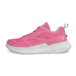 Buty do chodzenia damskie Ecco Sneaker Biom 2.2 Low. Czerwone buty treningowe ECCO, bez wzorów, z jeansu, bez zapięcia, trekkingowe. Za 664.00 zł.