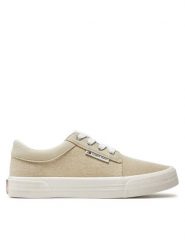 Tommy Jeans Tenisówki Tjw Vulc Skate Derby EN0EN02494 Beżowy. Brązowe trampki Tommy Jeans, bez wzorów, z jeansu, bez zapięcia. Za 359.99 zł.