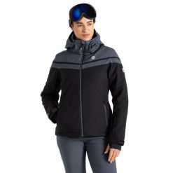 Damska Kurtka Narciarska Flurry. Brązowe kurtki narciarskie Dare 2b, xl, bez wzorów, z materiału, z kapturem, narciarskie. Za 222.99 zł.