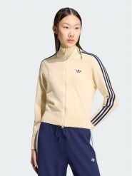 Adidas Kardigan Firebird KS6797 Beżowy jasny Regular Fit. Brązowe swetry adidas, s, bez wzorów, z syntetyku, bez ramiączek. Za 368.99 zł.