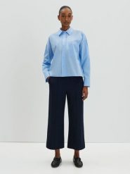 Someday Bluzka "Zolivia" w kolorze błękitnym rozmiar: 36. Niebieskie bluzki someday., bez wzorów, z bawełny, bez kołnierzyka, bez ramiączek. Za 143.99 zł.