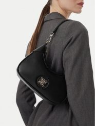 Nine West Torebka CEO-SOFT ALLURE-LDA9751 Czarny. Czarne torebki klasyczne Nine West, bez wzorów, ze skóry, bez dodatków. Za 199.99 zł.