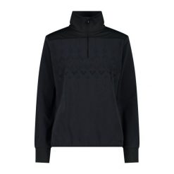 Sweter damski z golfem CMP. Brązowe swetry CMP, xs, bez wzorów, z polaru, sportowe, bez ramiączek. Za 249.99 zł.
