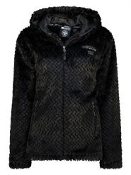 Geographical Norway Kurtka polarowa "Tredouce" w kolorze czarnym rozmiar: S. Czarne kurtki Geographical Norway, s, bez wzorów, z polaru, bez kaptura. Za 135.49 zł.