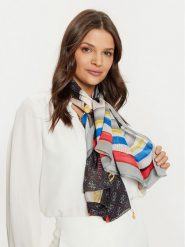 Guess Chusta AW5270 SIL12 Kolorowy. Chusty Guess, z aplikacjami, z jedwabiu. Za 329.99 zł.