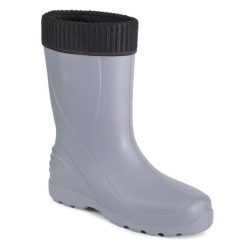 Kalosze Dry Walker. Szare kalosze Dry Walker, bez wzorów, bez zapięcia. Za 109.99 zł.