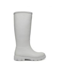 Hunter Kalosze Downpour Tall Wellington HFRW0001251 Szary. Szare kalosze Hunter, bez wzorów, z tworzywa sztucznego, bez zapięcia. Za 399.99 zł.