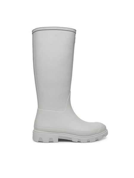 Hunter Kalosze Downpour Tall Wellington HFRW0001251 Szary. Szare kalosze Hunter, bez wzorów, z syntetyku, bez zapięcia. Za 289.99 zł.