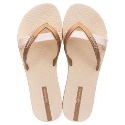 Japonki damskie Ipanema Kirei. Brązowe japonki Ipanema, bez wzorów, z gumy. Za 64.49 zł.