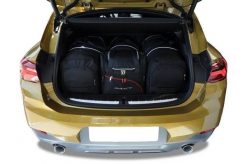 Torby Do Bagażnika Bmw X2 2017-2023 4Szt Kjust. Czarne torby podróżne KJUST, bez wzorów, z kauczuku. Za 1,203.00 zł.