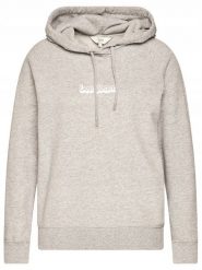 LEE ESSENTIAL HOODIE DAMSKA BLUZA Z KAPTUREM LOGO GREY MELE L53WTXMP 112112587. Szare bluzy Lee, l, bez wzorów, bez ramiączek, z kapturem. Za 149.99 zł.